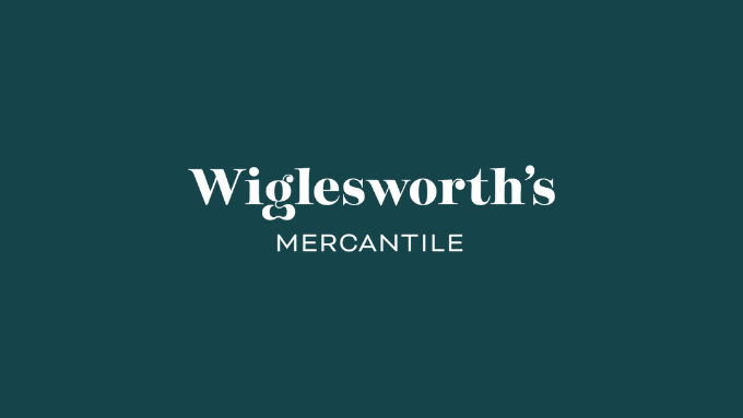 Wiglesworth's Mercantile Logo Design